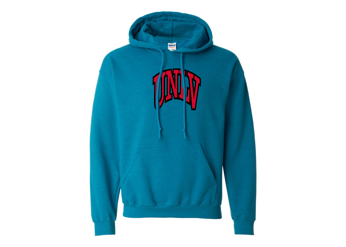 Men's UNLV Rebels Gildan Heavy Blend Hooded Sweatshirt