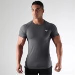 Sweato Gym Short Sleeve T Quick Dry Gym Clothes For Running - Image 2