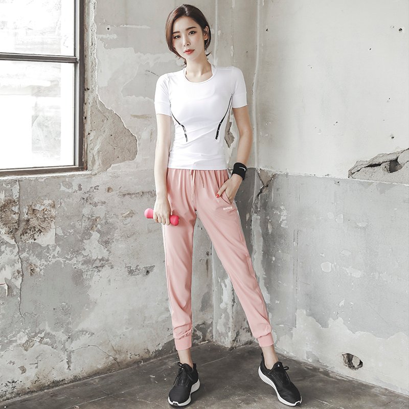 80700b4e-59bb-4952-a403-cd6f2f509293.jpg Sweatro Yoga Gym Outdoor Morning Running Clothes - Image 1