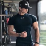 Sweato Gym Short Sleeve T Quick Dry Gym Clothes For Running - Image 4