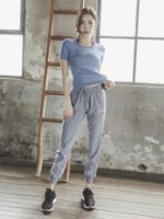 Sweatro Yoga Gym Outdoor Morning Running Clothes - Image 3